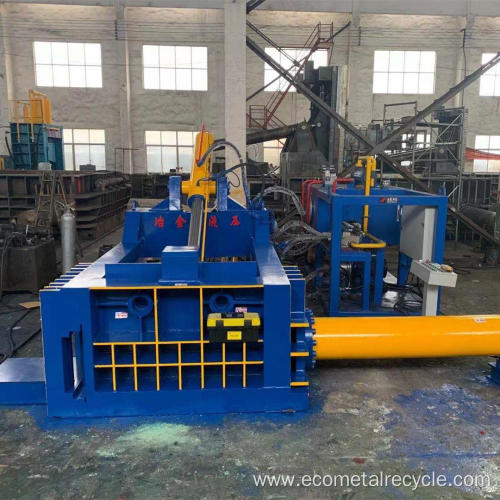 Scrap Metal Baler For Recycling Steel Aluminum Iron